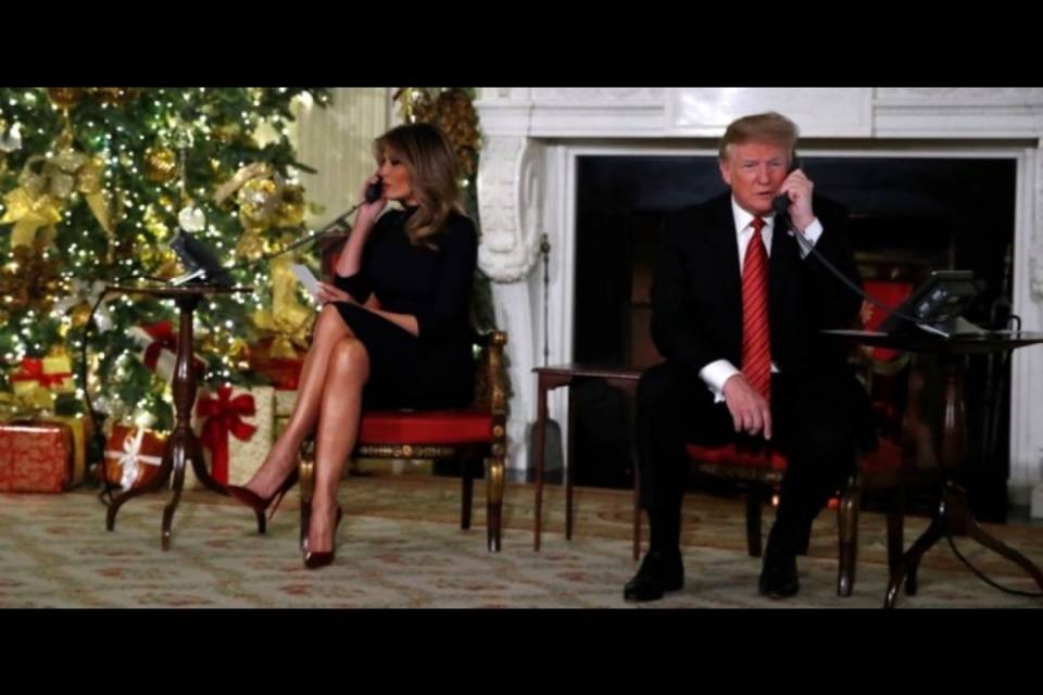 Trump: “7 anni è un'età limite per credere a Babbo Natale”