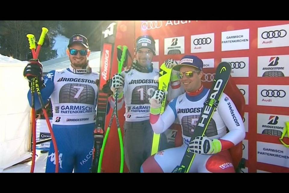 Feuz si supera a Garmisch