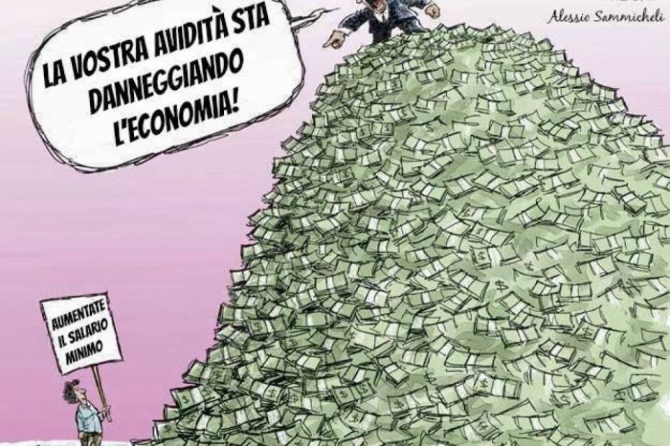 "Salario minimo: indietro tutta!"