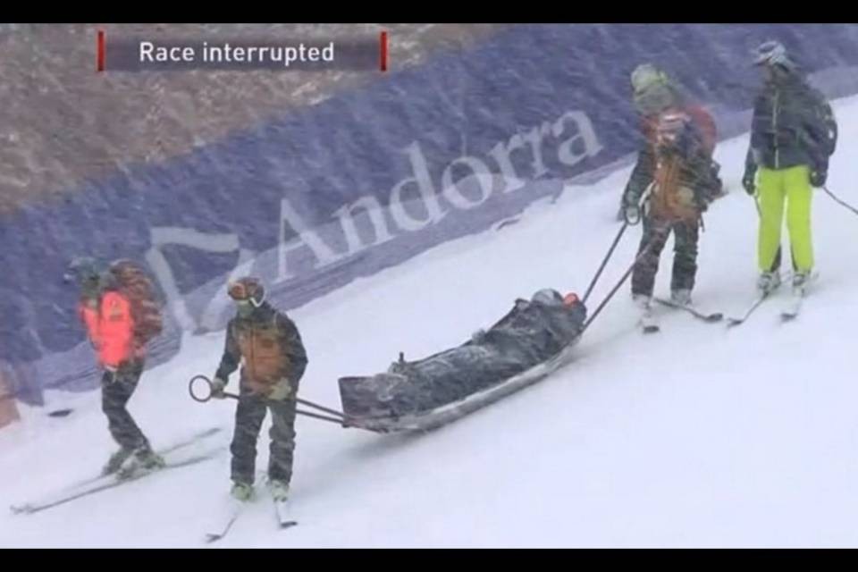 Brutto infortunio per Lindsey Vonn, o no?