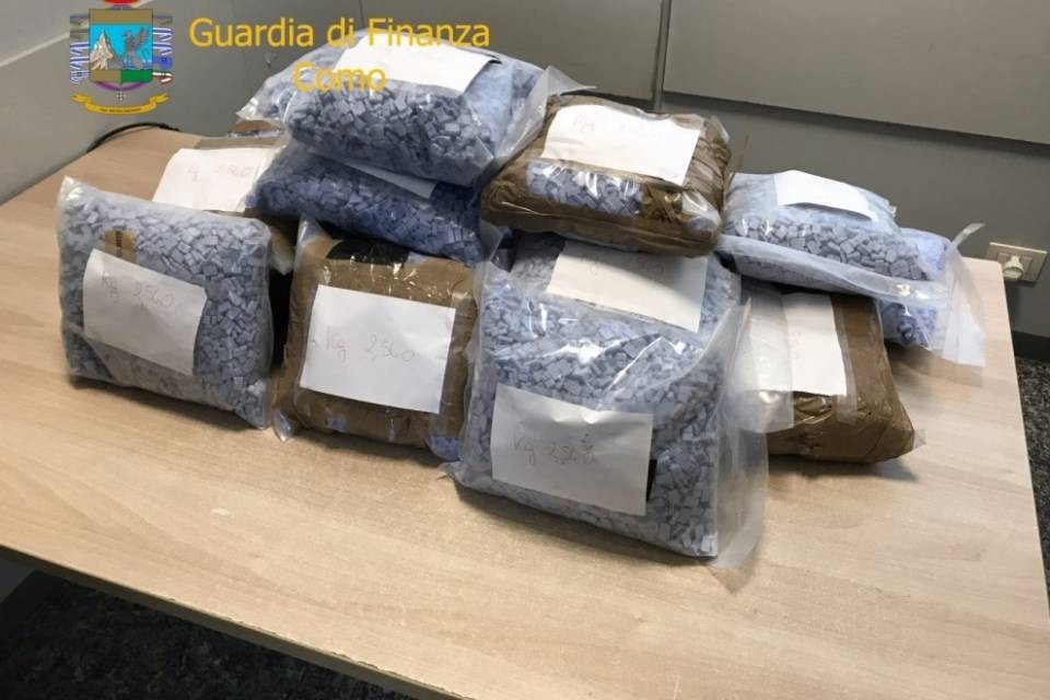 100'000 pastiglie di ecstasy a Chiasso