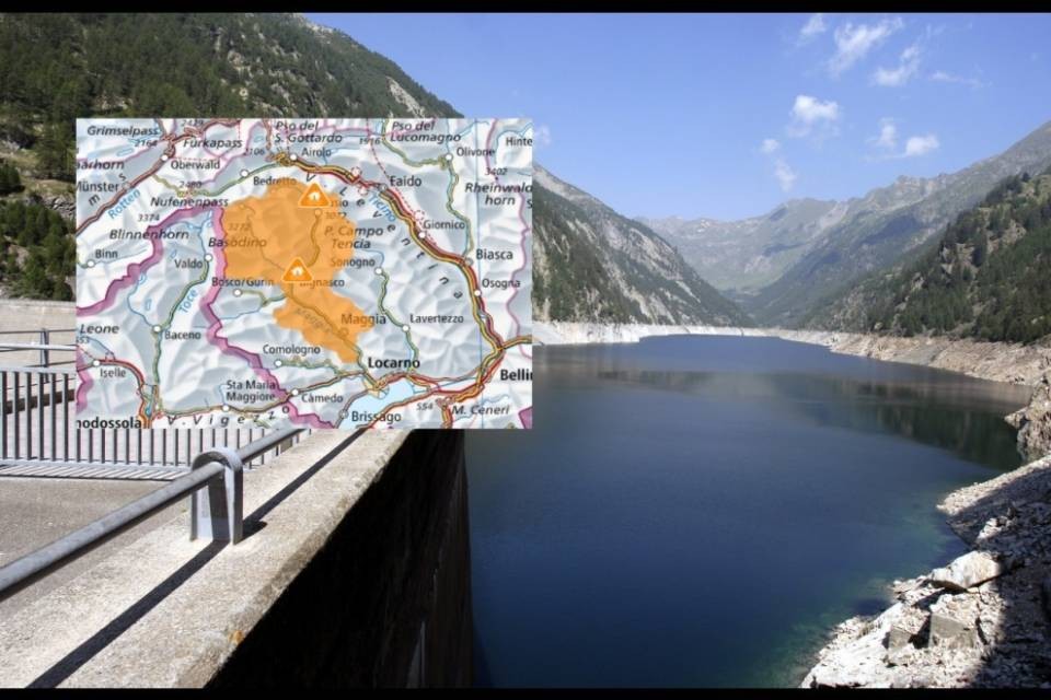 "Dalla diga escono 10 tonnellate d'acqua al secondo"