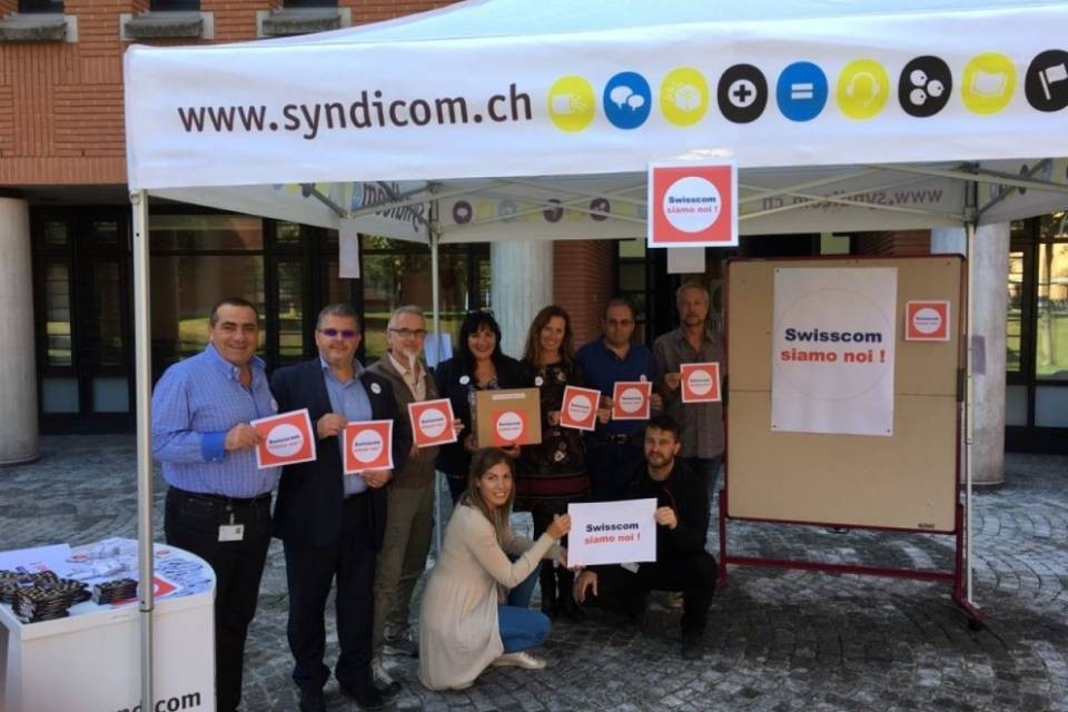 L'appello dei dipendenti: "Swisscom cambi rotta!"