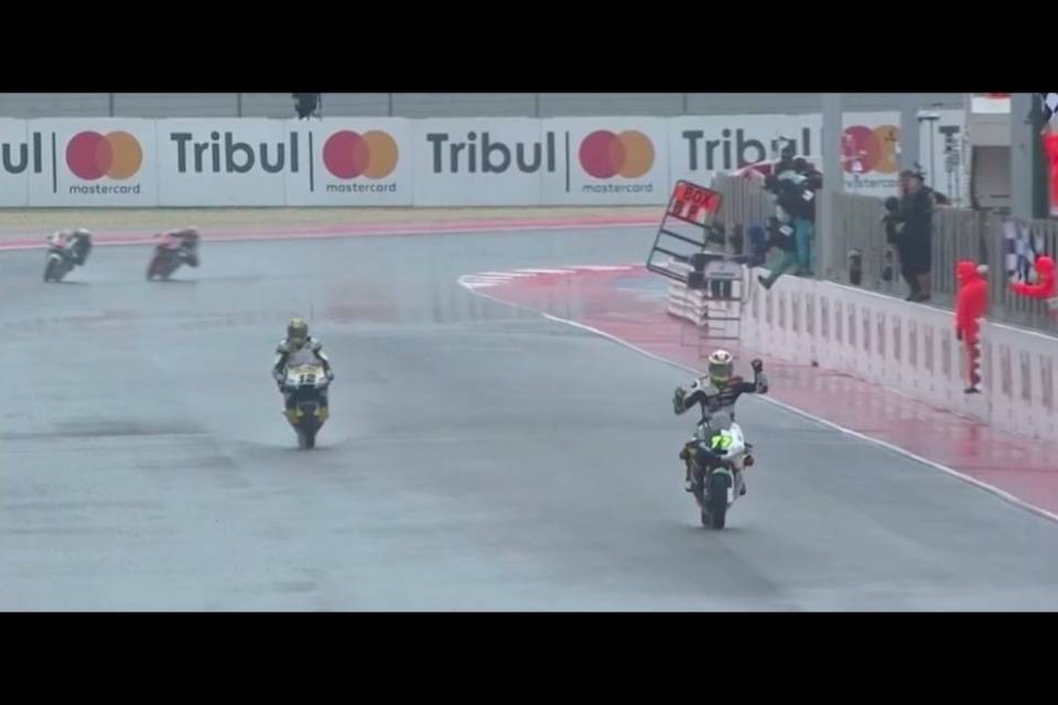 Cade Morbidelli, volano gli svizzeri