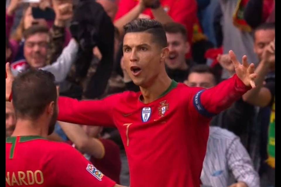 La Svizzera domina per 50 minuti, ma poi CR7 la punisce