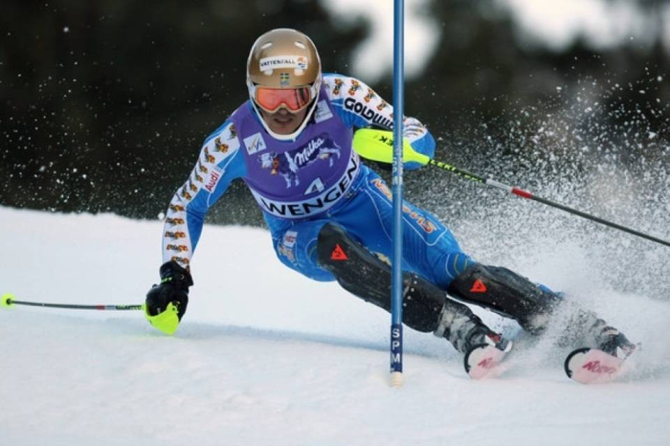 André Myhrer vince l'ultimo slalom della stagione