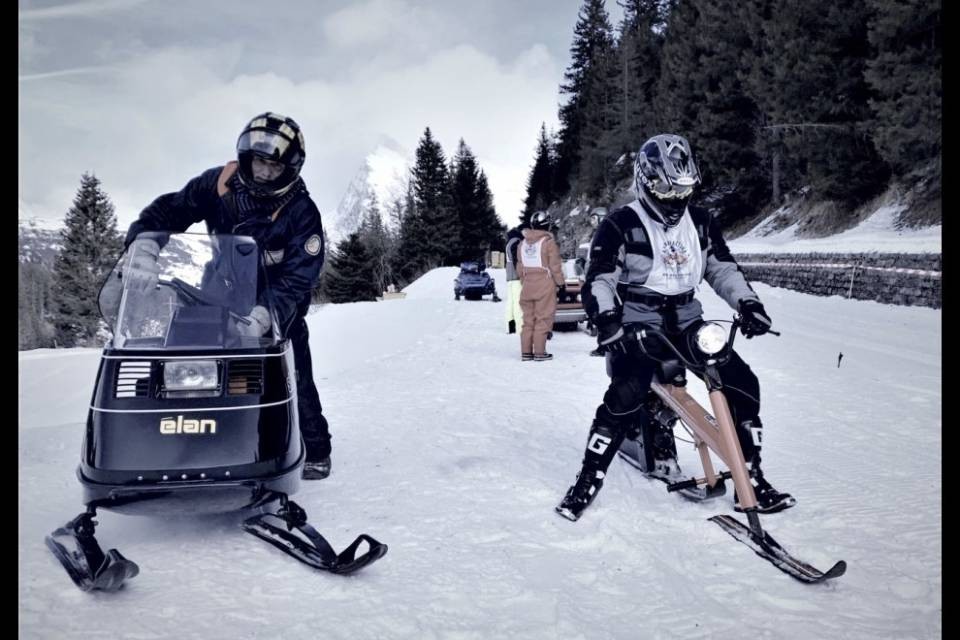 San Bernardino rivive le motoslitte oldtimer