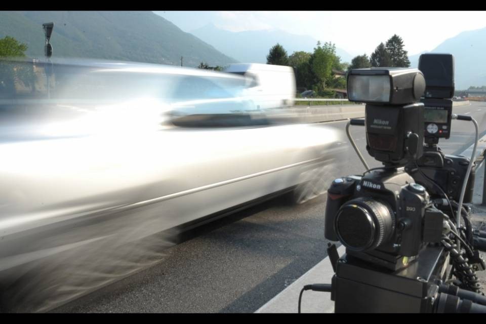 A 157km/h sull'80 (col cantiere)