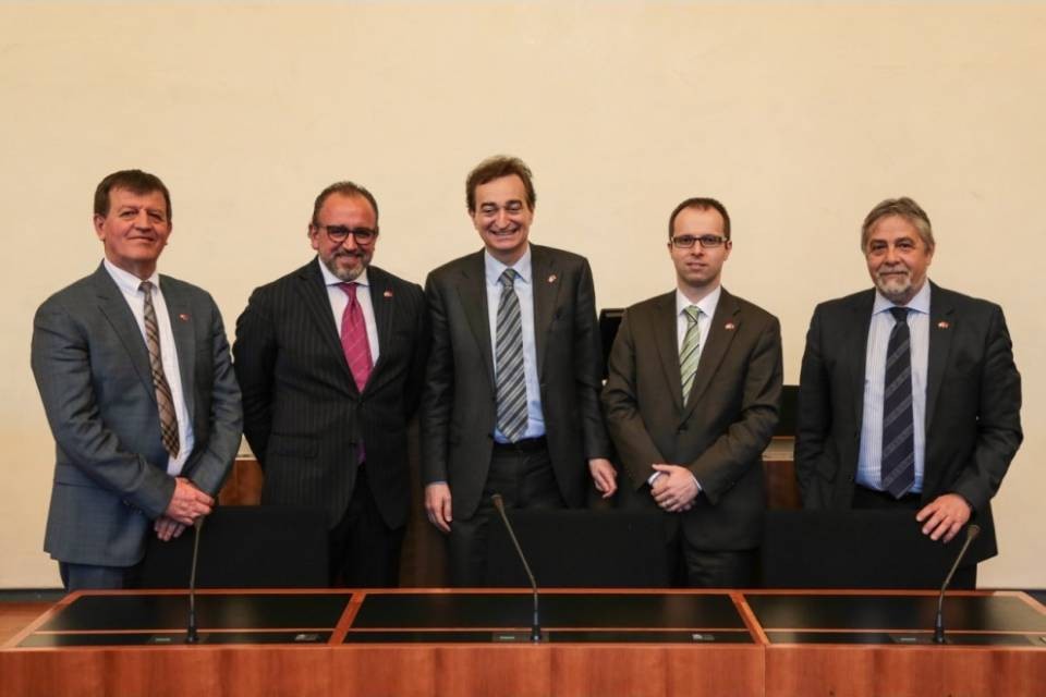 Una delegazione albanese a Lugano