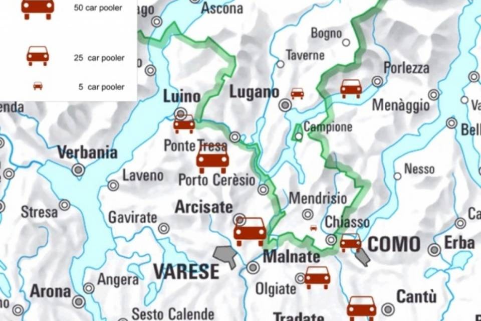 Cresce l'interesse per il car pooling aziendale
