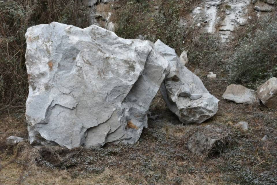Smottamento a Giornico, geologi al lavoro