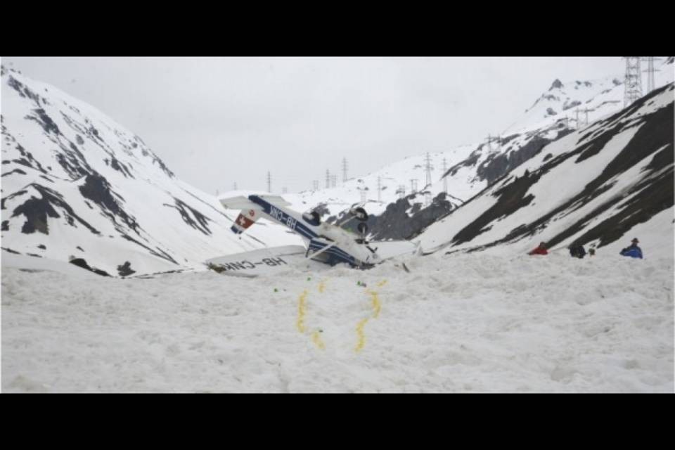 Atterraggio d'emergenza in Val Bedretto, "Responsabilità del pilota"