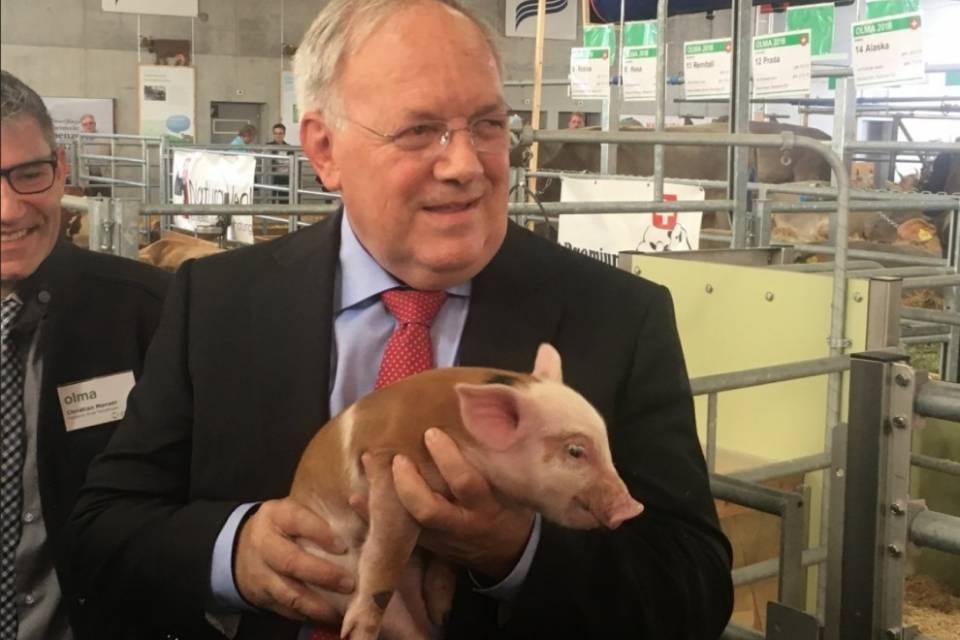 Schneider-Ammann all'OLMA