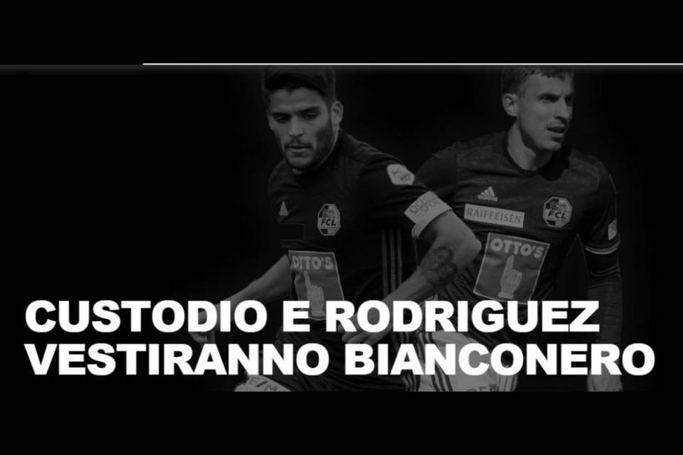 Ora è ufficiale: Custodio e Rodriguez in bianconero