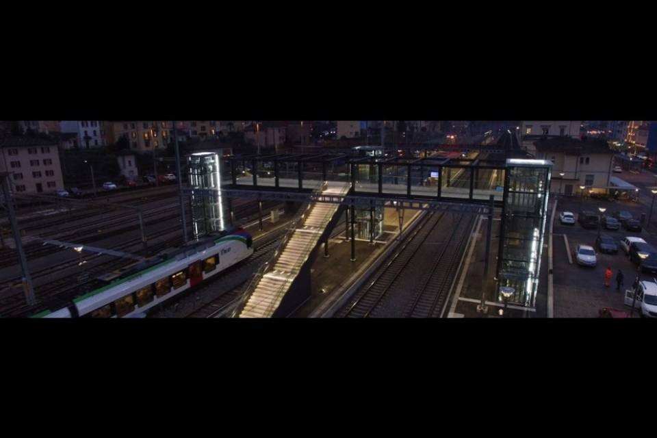Bellinzona, ecco la nuova passerella pedonale
