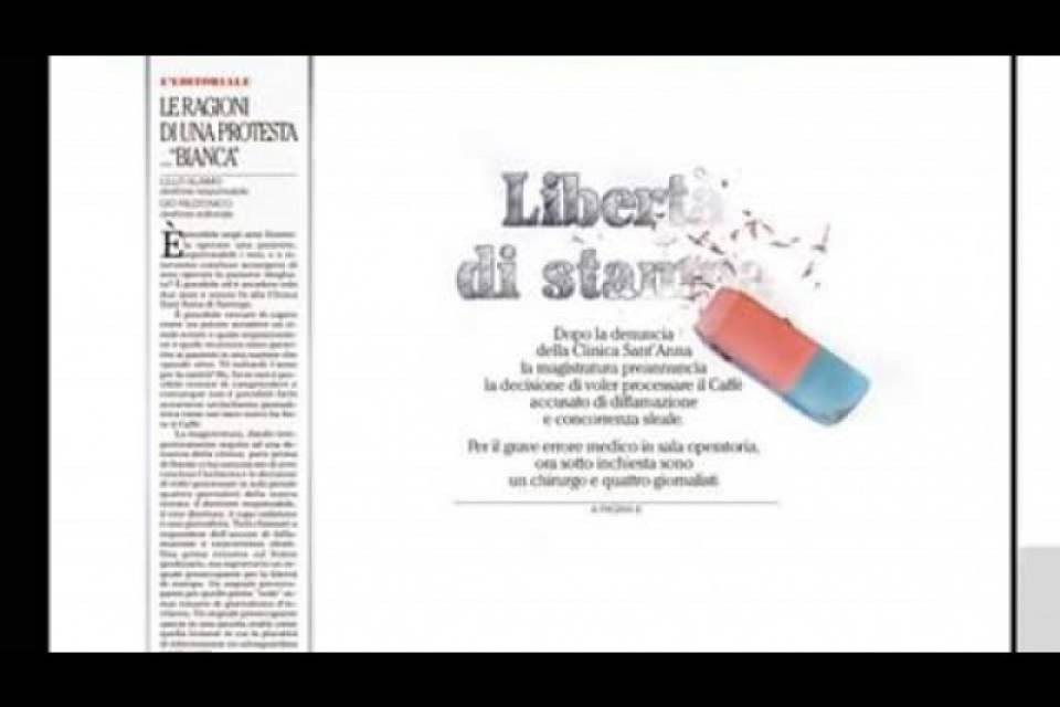 “Minacciata l’essenza della libertà di stampa”