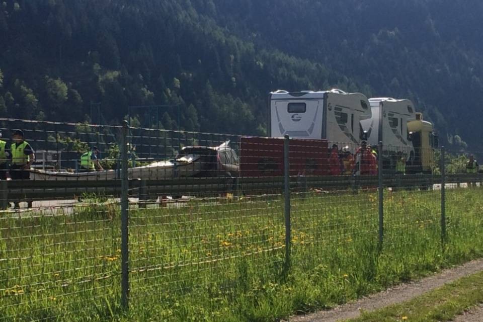 Piotta, grave incidente sulla A2