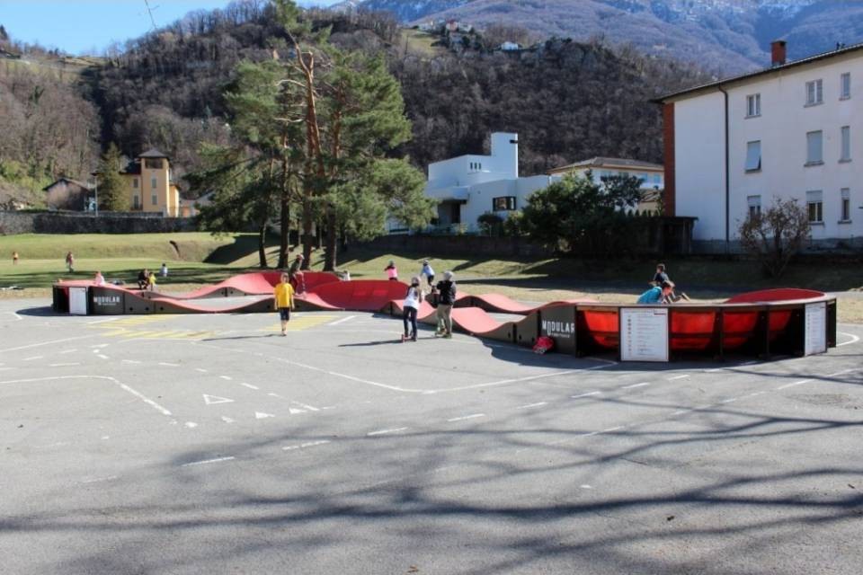 La pista Pumptrack arriva a Giubiasco