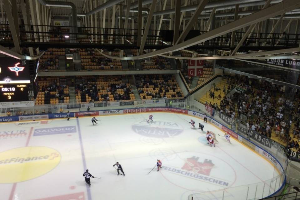 Kloten annientato dal Lugano
