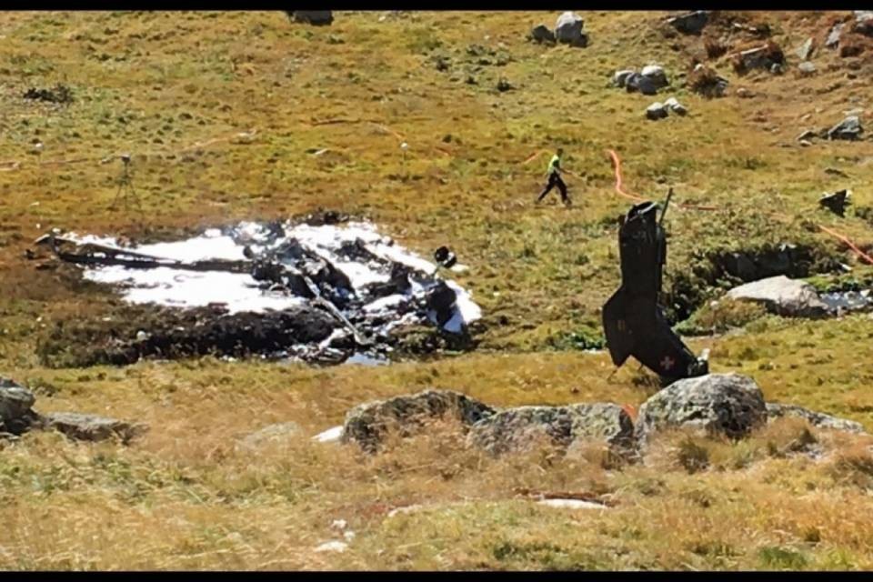 Schianto sul S.Gottardo: la linea elettrica non figurava sulla carta