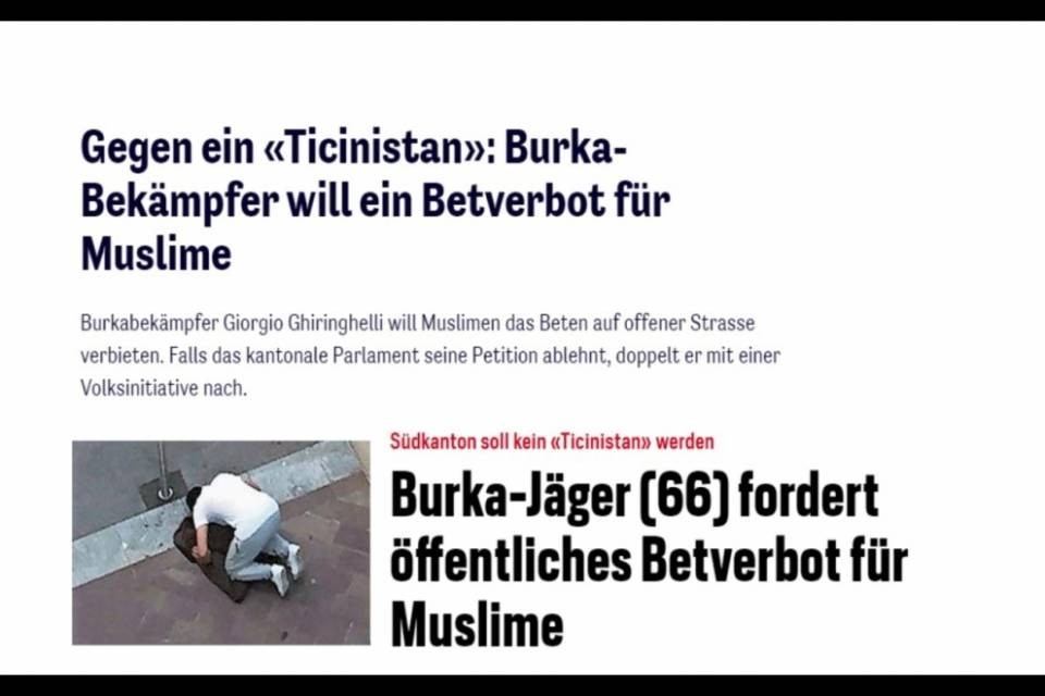 "Gegen ein Ticinistan"