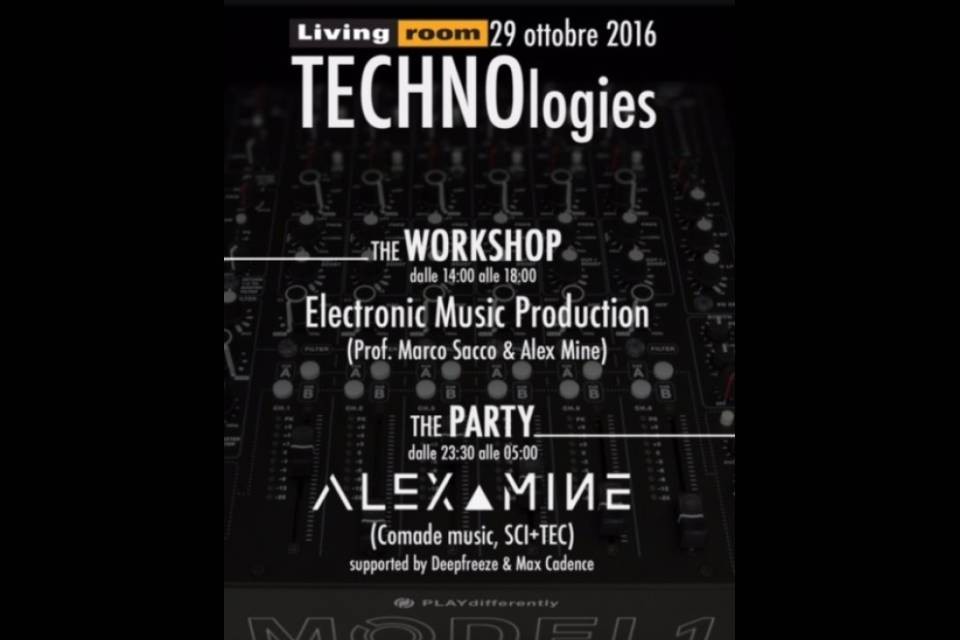 Un workshop sulla musica elettronica al Living Room