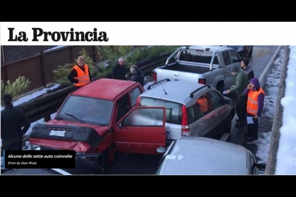 Trappola di ghiaccio a Como, i frontalieri insorgono