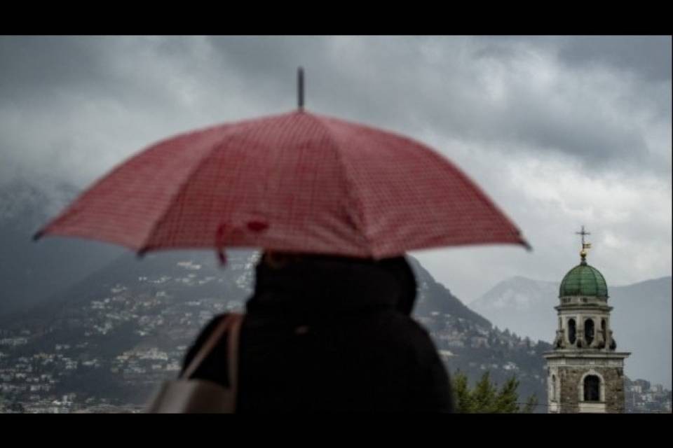 "Continuerà a piovere fino a sabato"