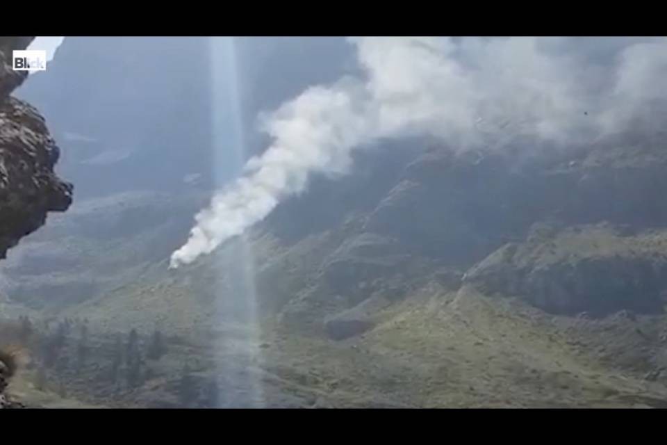 Velivolo si schianta sul Passo del Sempione