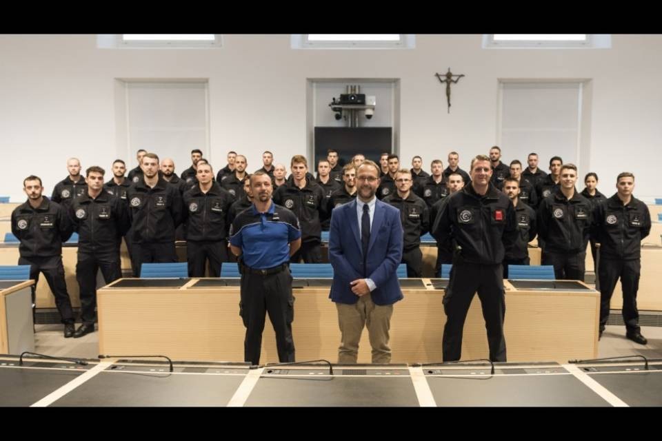 Gobbi incontra 38 futuri agenti