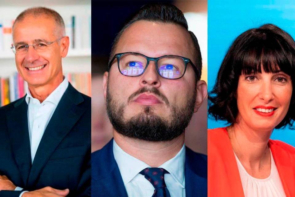 I tre candidati alla presidenza