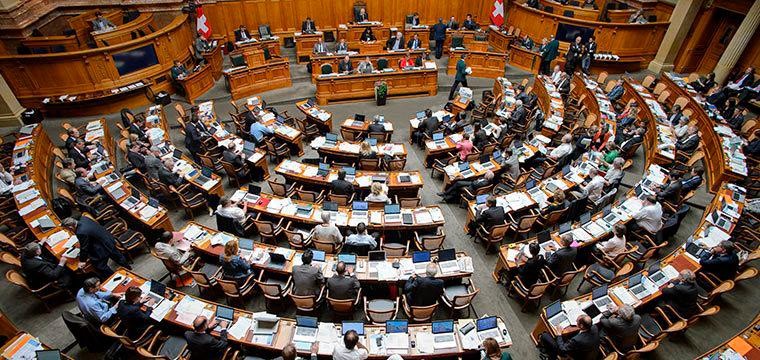 Foto del Parlamento Svizzero