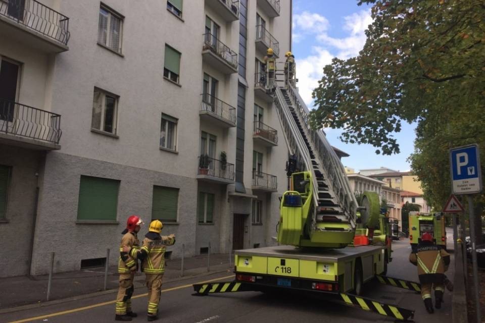 Fumo tossico a Chiasso