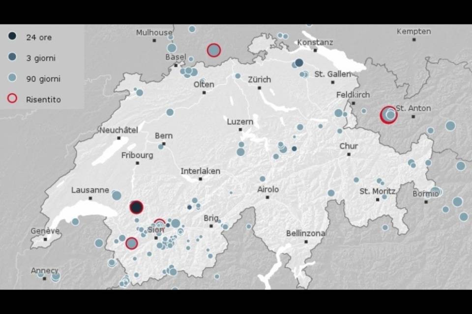 Terremoto nel Canton Vaud