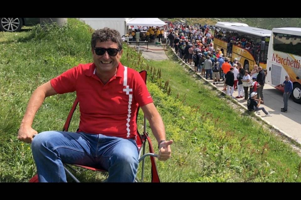 "Ad aprile ho perso il cadreghino... Ora ne ho uno mobile!"