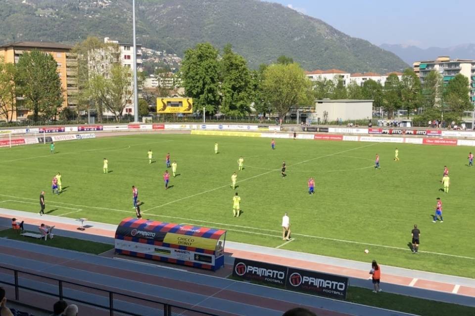 Chiasso sconfitto in casa dall'Aarau