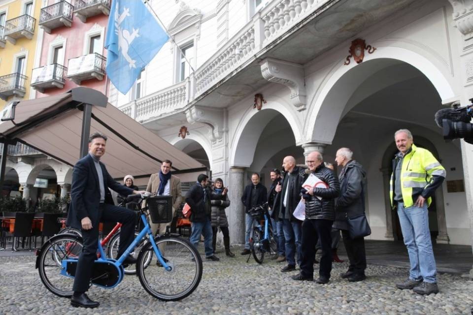 Locarno inaugura il Bike Sharing