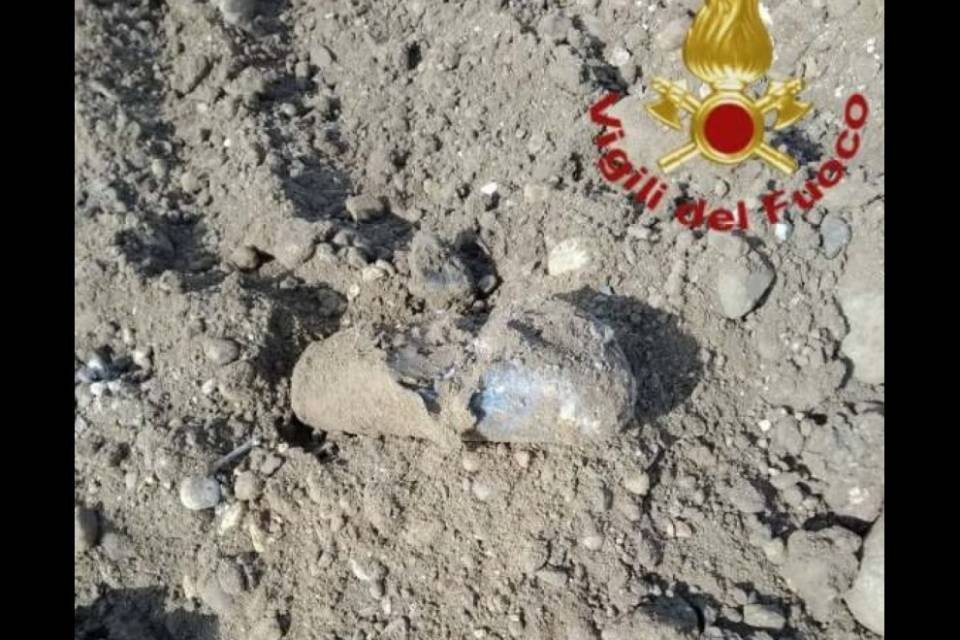 Una bomba al fosforo nel cantiere della Pedemontana
