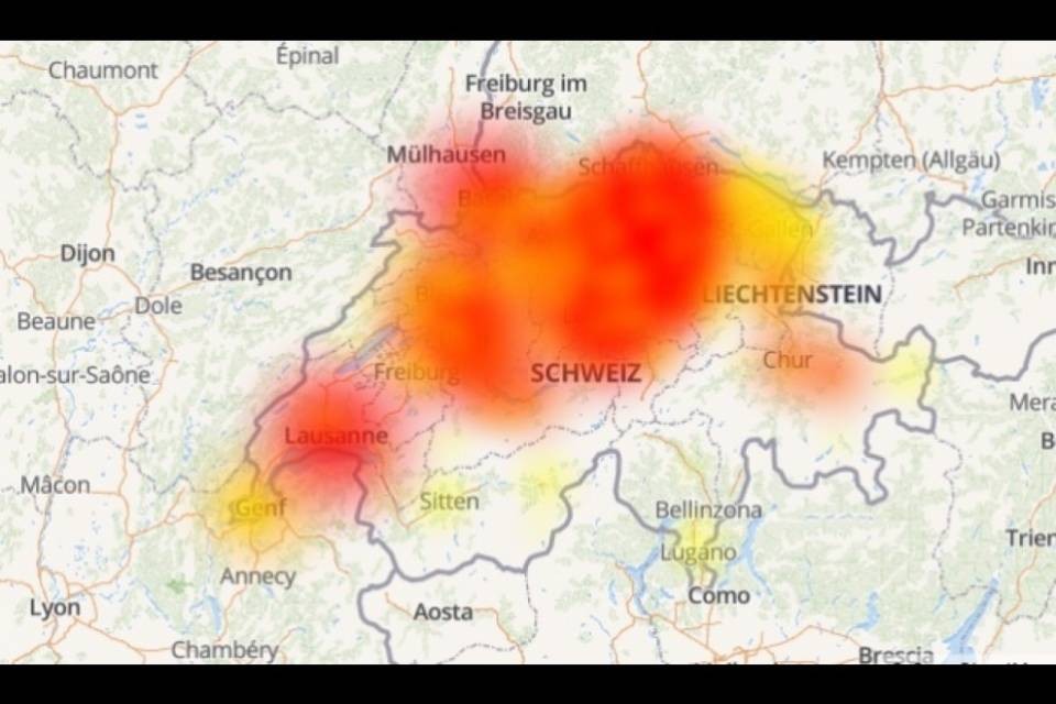 Risolta la panne di Swisscom