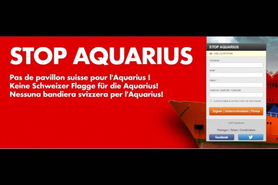 'Stop Aquarius': c'è la contro-petizione