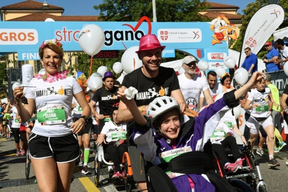 Successo per la StraLugano baciata dal sole