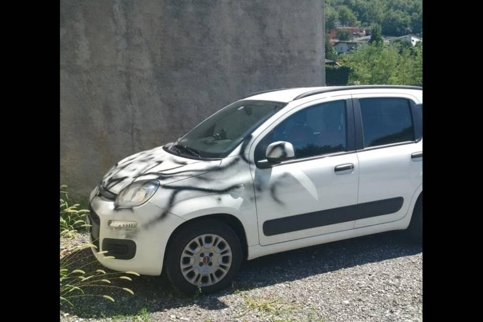 Vandali a Cadro