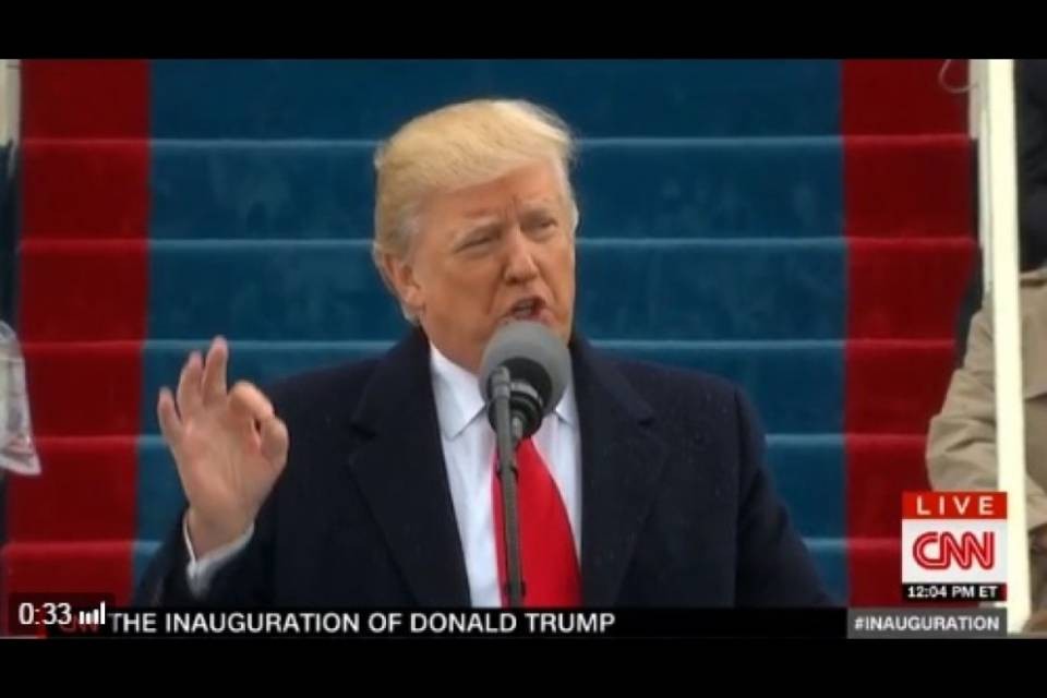 Inizia l'era Trump
