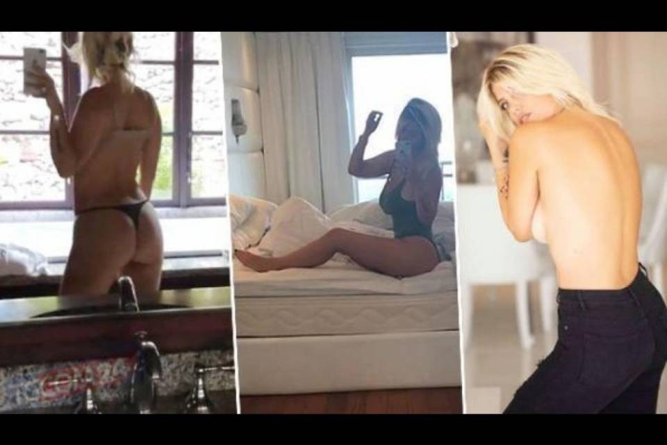 Quando Icardi non c'è... Wanda Nara si spoglia