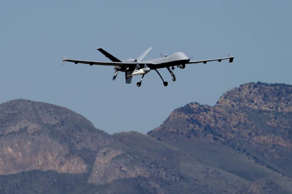 12 talebani uccisi da un drone
