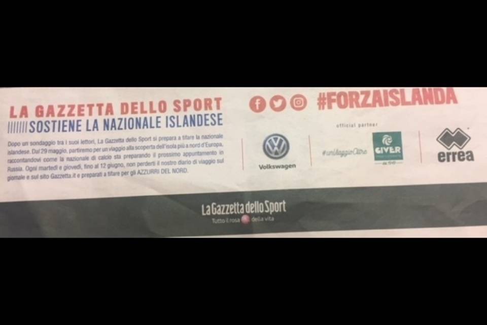 Manca l'Italia al Mondiale? La Gazzetta tifa per... l'Islanda
