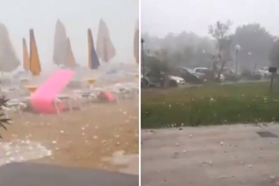 Costa adriatica flagellata, danni e decine di feriti