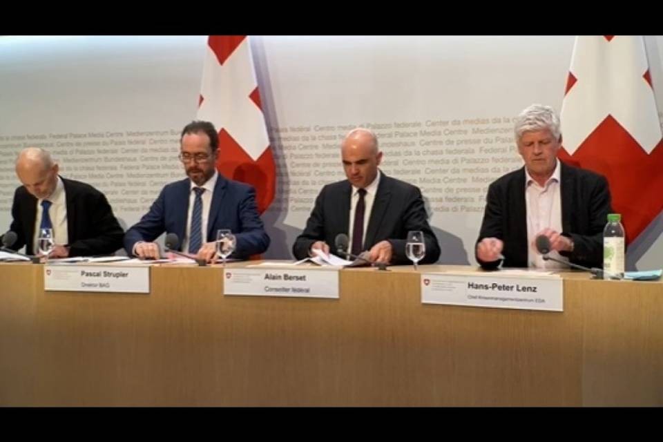 Nessun caso in Svizzera, le misure supplementari di Berset