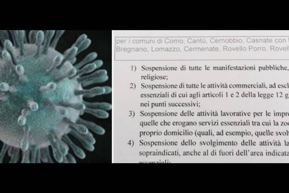 Coronavirus, "A Como negozi e scuole chiusi" ma è un fake