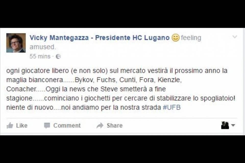 La rabbia di Vicky Mantegazza